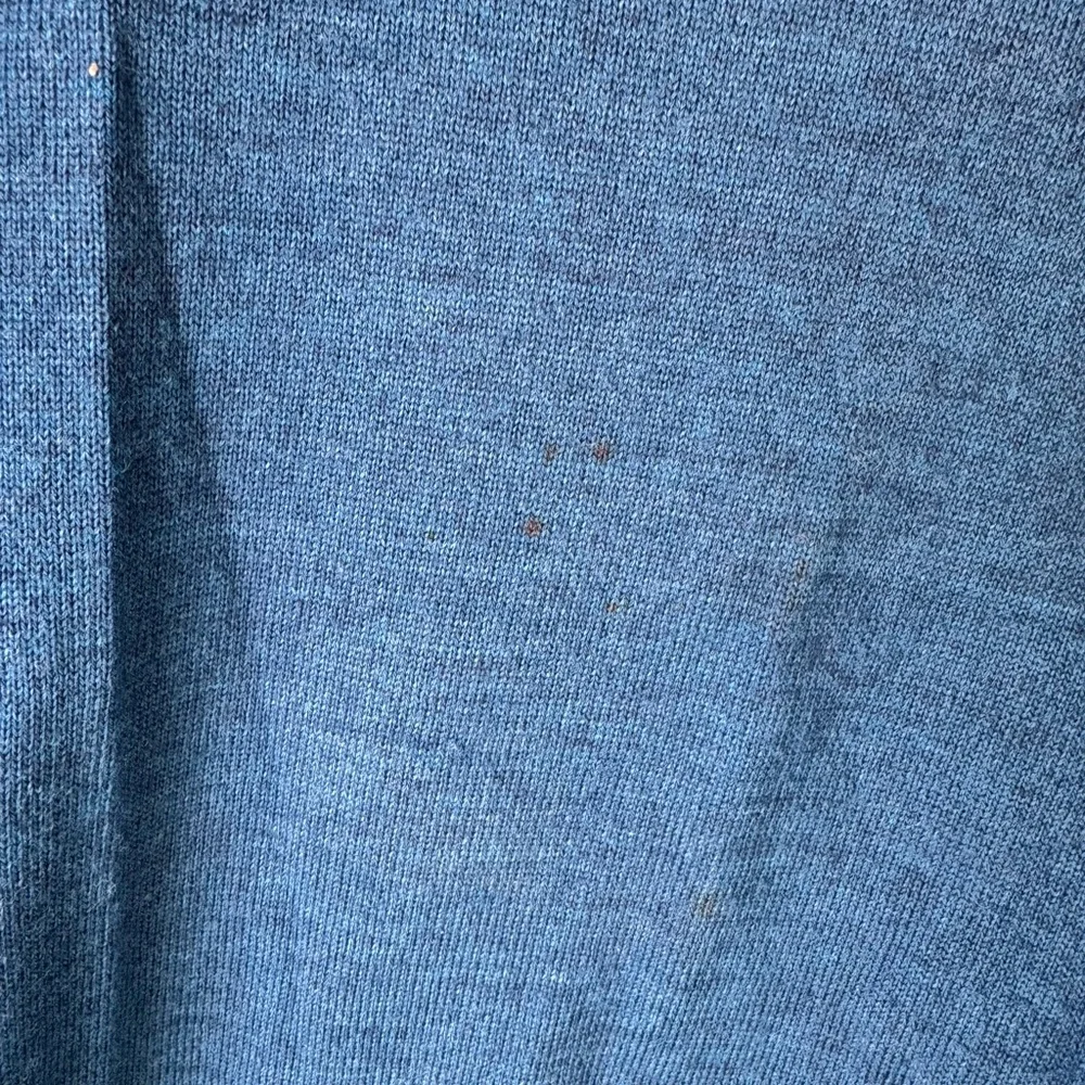 Men's Burberry London Marled Blue 100% wool Sweater